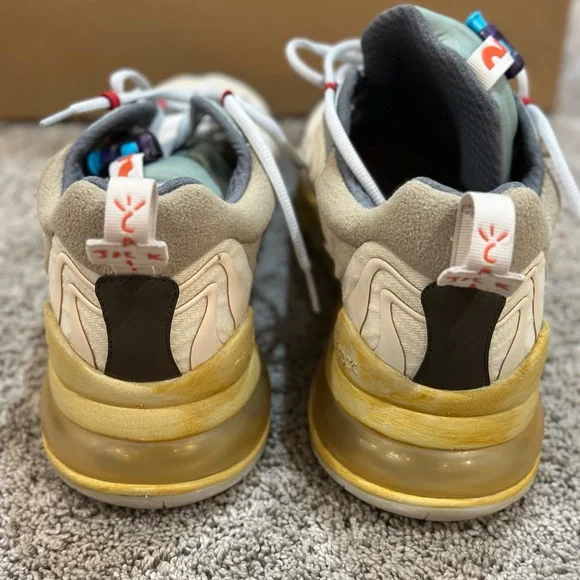 Nike Air Max 270 React ENG “cactus trails”- Travis Scott collaboration Worn once